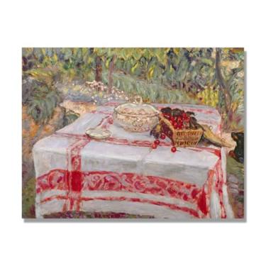 Imagem de NHLDZYH Arte em tela vintage de frutas mortas, pintura clássica de cozinha country, decoração de parede de casa de fazenda quente para sala de jantar e cozinha. B06. 60 x 80 cm - 23,7 x 31,5 pol