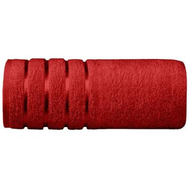 Imagem de Elegant Comfort Toalha de banho jumbo 100% algodão turco com 4 linhas de viscose - toalha de banho extra grande de qualidade de spa de hotel 89 x 187 cm ultra macia, super absorvente, secagem rápida