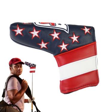 Imagem de Capas de Clubes de Golfe - Acessórios Para Putter De Golfista - Capas Para Cabeças De Ferro De Golfe,Para Jogadores Profissionais Colecionadores Golfistas Torneio Driving Range Maridos