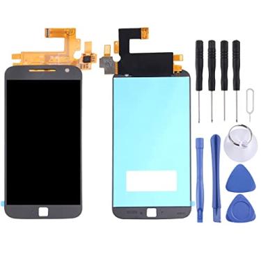 Imagem de Hiregolish Peças de reparo de tela LCD para celular para Motorola Moto G4 Plus TFT LCD com digitalizador conjunto completo, conjunto de substituição com kits de reparo