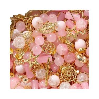 Imagem de Kit De Miçangas De Vidro Mistas 30g, Mini Miçangas Espaçadoras De Cris