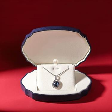 Imagem de Bandeja de armazenamento de joias organizador de exibição de joias vintage para anéis brinco colar caixa (cor: B) (A) (A)