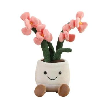 Imagem de Brinquedo De Pelúcia Kawaii De Flor Artificial De 30cm, Cacto E Girass