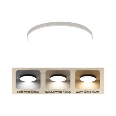 Imagem de Luz De Teto LED À Prova d'Água 30/18W IP65 Redonda Para Iluminação Int