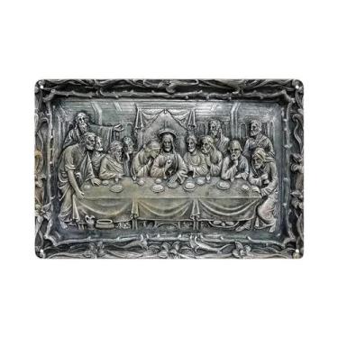 Imagem de Placa Decorativa De Metal Retrô Para Parede: Arte Visual Para Bares, C