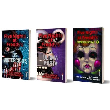 Imagem de Kit de Livros: Five Nights at Freddys: Os Distorcidos, A Última Porta e Hora de Acordar Capa Comum