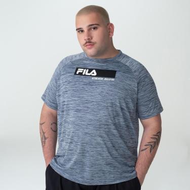 Imagem de Camiseta Fila Sport Melange Plus Masculina-Masculino
