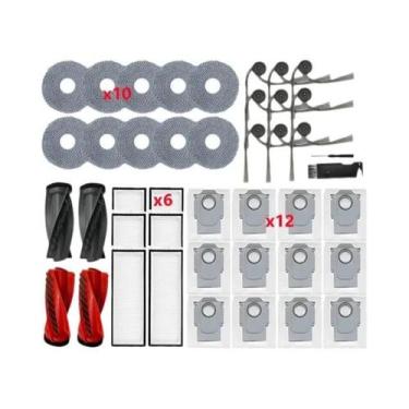 Imagem de Acessórios De Substituição Para Aspirador Roborock Qrevo Curv S5X 5A1 