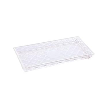 Imagem de Travessa Cristal Lyor Deli Diamond 28,5X14,5X2 Incolor Elegante Versátil Sofisticada
