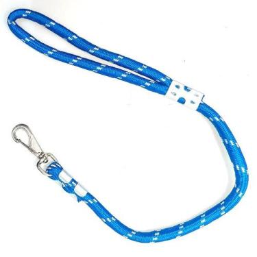 Imagem de Guia Roliça com Presilha para Cães 12mm x 0,60cm Varias Cores Reforçad