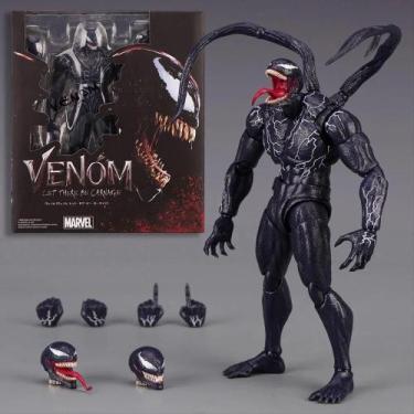 Imagem de Boneco De Ação Venom 3 Carnage Symbiote Com Articulações Móveis, Brinq
