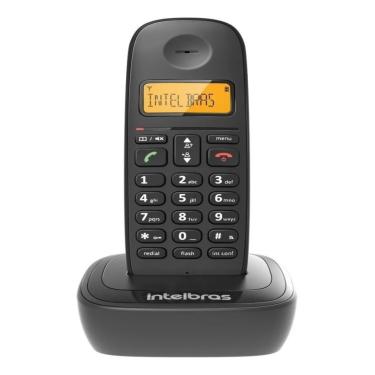 Imagem de Telefone Sem Fio Intelbras Ts2510 Com Identificador De Chamadas Preto