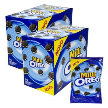 Imagem de Biscoito Mini Oreo Kit 2 caixas com 10x35g 350g cada caixa  - Mondelez