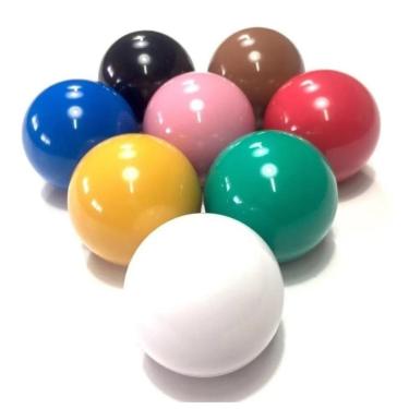 Imagem de Bolas Sinuca 50mm 8 Cores Procopio-Unissex