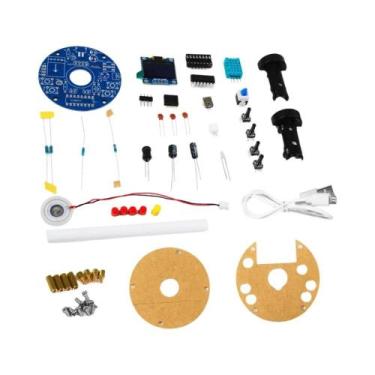 Imagem de Kit De Soldagem DIY Para Umidificador USB 5V Com Atomização E Display 