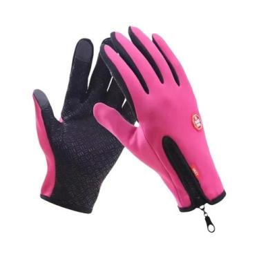 Imagem de Luvas De Motocicleta Térmicas Impermeáveis Com Tela Sensível Ao Toque 