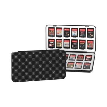 Imagem de Estojo Para Cartões De Jogo 24 Em 1 Para Nintendo Switch OLED, Caixa D