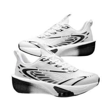 Imagem de Tênis De Corrida Masculino Leve E Respirável Com Placa De Carbono Para