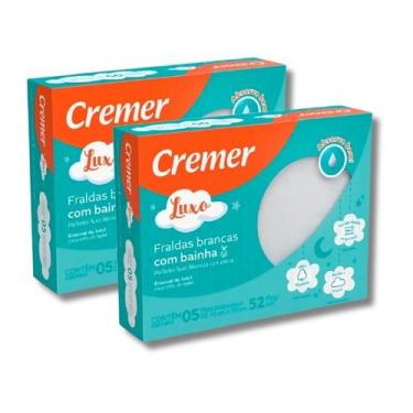 Imagem de Cremer Kit 2 Pacotes 10 Fraldas Luxo Protege Pele
