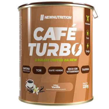 Imagem de Café Turbo - 220g Vanilla - NewNutrition-Masculino