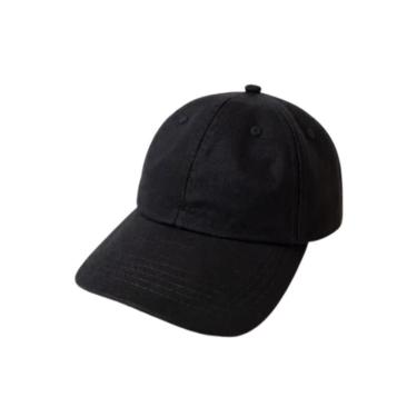 Imagem de Boné Liso Básico Aba Curva Ajustável Algodão Unissex-Unissex