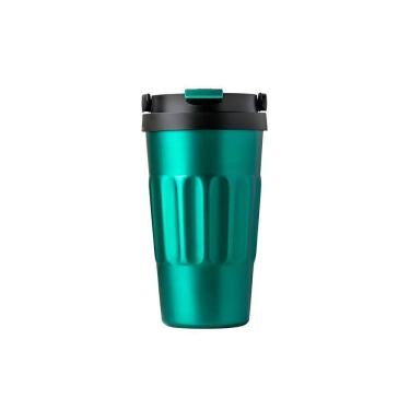 Imagem de Copo Térmico Aço Inox 500ml Metalizado Café Suco Chá verde