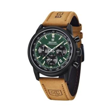 Imagem de Relógio De Pulso Esportivo Masculino De Quartzo 42MM BENYAR Cronógrafo