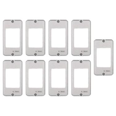 Imagem de 9 Placas Alumínio Polido P/ Condulete 3/4 Pol. Tramontina