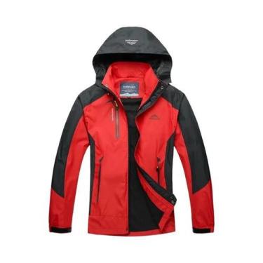 Imagem de Jaqueta Masculina Impermeável Para Caminhada, Corta-Vento Para Outono 