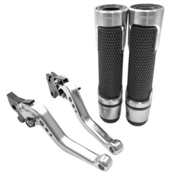 Imagem de Kit Manete Manopla Moto Yamaha Lander 250 X Factor 125 Ybr - Stark Rac