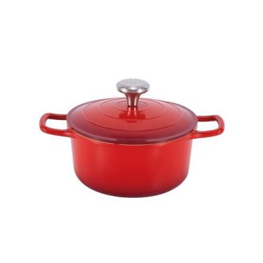 Imagem de Cacarola Inducao 20 cm Vista Home Amalfi Rosso 2,7 Litros, 2,7 litros,