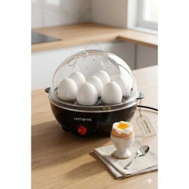 Imagem de Cozedor de Ovos Eletrico Cor Preto - Unitermi, 220V