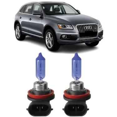 Imagem de Lampadas super branca farol milha audi q 2.0 tf51 2009 ate 2013 h11 - 