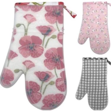 Imagem de Luva Térmica Cozinha Resistente ao Calor Silicone - Genérico