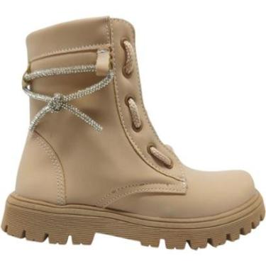 Imagem de Bota Infantil Menina Coturno Casual Dia a Dia Passeio Escola com Zíper Conforto Unipass...