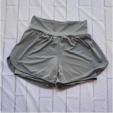 Imagem de Short Duplo Fitness Academia Feminino Short Treino Caminhada - PIJAMAS