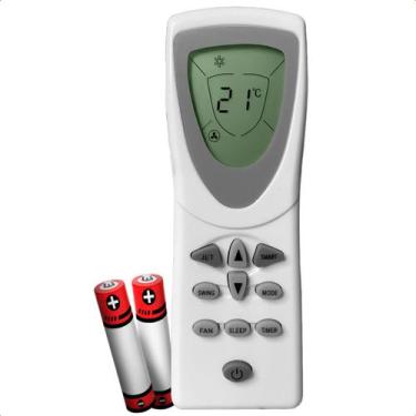 Imagem de Controle Remoto Compatível com ArCondicionado Consul Dual Split CBC09A