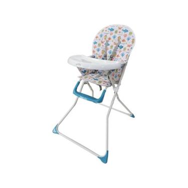 Imagem de Cadeira de Alimentação Stillo Plus Oceano 6 a 15kg, Branco e Azul, Oce