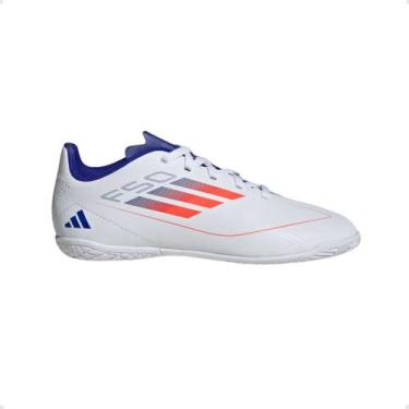 Imagem de Chuteira Indoor Infantil Adidas F50 Club Jr Branca, Diversos, 39