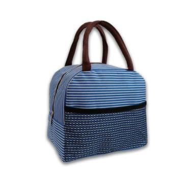 Imagem de Bolsa Térmica Lancheira - Amigold, Azul Cl