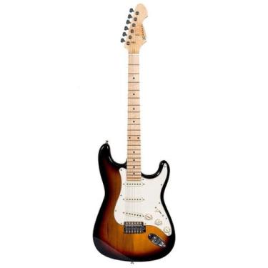 Imagem de Guitarra Stratocaster Advanced Michael Gm227 Sunburst Vs