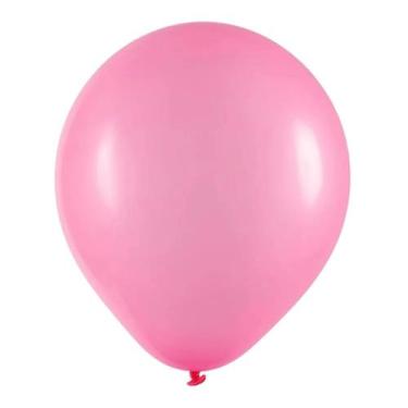 Imagem de Balão de Látex Rosa Pink Liso - 5 Polegadas - 50 Unidades - Art-Latex