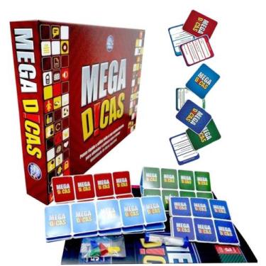 Imagem de Jogo de Tabuleiro Mega Dicas -Pense e Adivinhe - Pais&Filhos