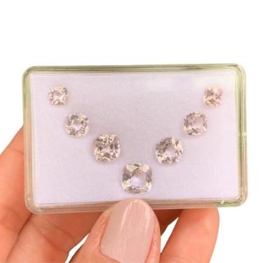 Imagem de 7ø Kunzita Rosa Antique Quadrada 10,20ct - ENE2ESE