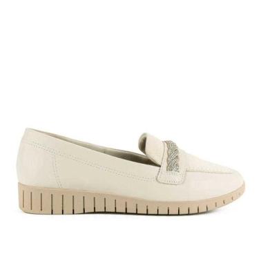 Imagem de Sapato Campesí Loafer Feminino L9167, Bege, 39