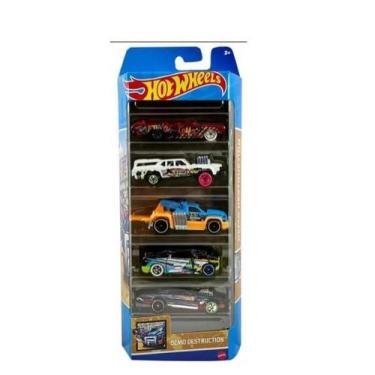 Imagem de Kit carrinhos hot wheels c/ 5pç 01806 mattel, Demo hly71