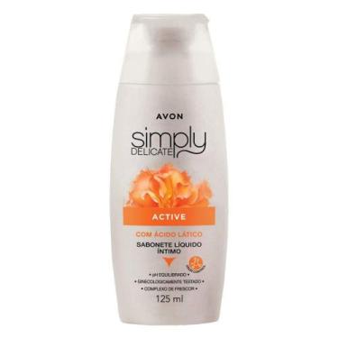 Imagem de Sabonete Líquido Íntimo Avon Simply Delicate Active - 125ml