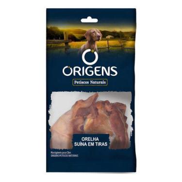 Imagem de Origens petiscos naturais orelha suina tira 50g