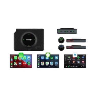 Imagem de Caixa De TV AI Android 13 Com CarPlay Sem Fio, 8 Núcleos, Tela Dividid