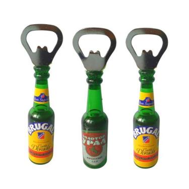 Imagem de Abridores de Garrafa com Imã de Geladeira 3 Peças Modelo Garrafas - Sa